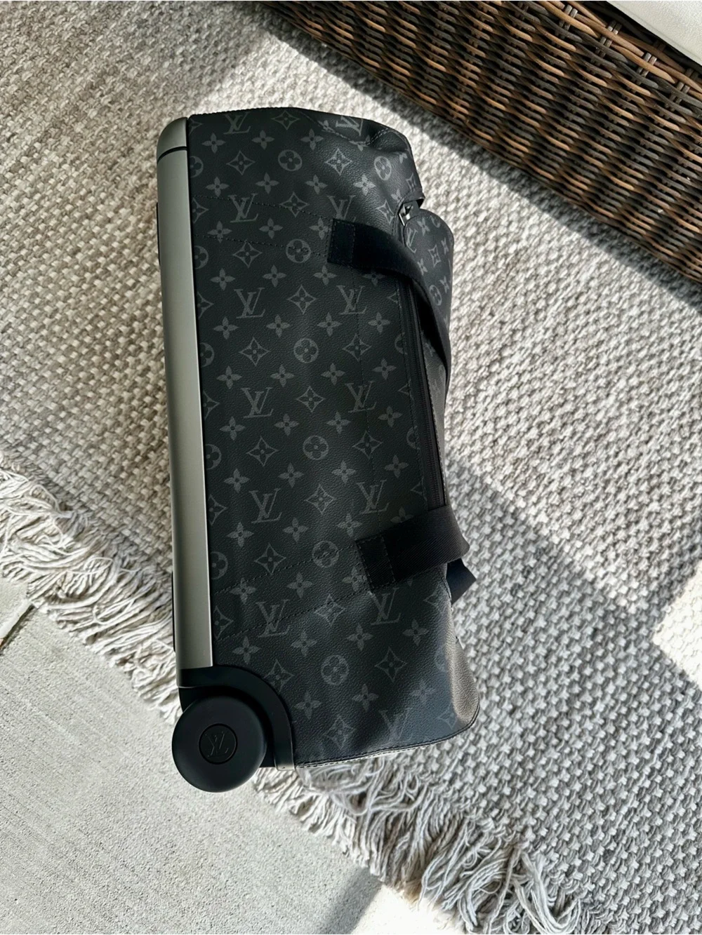 Louis Vuitton Horizon Soft Duffel 55 - Monogram Eclipse Canvas